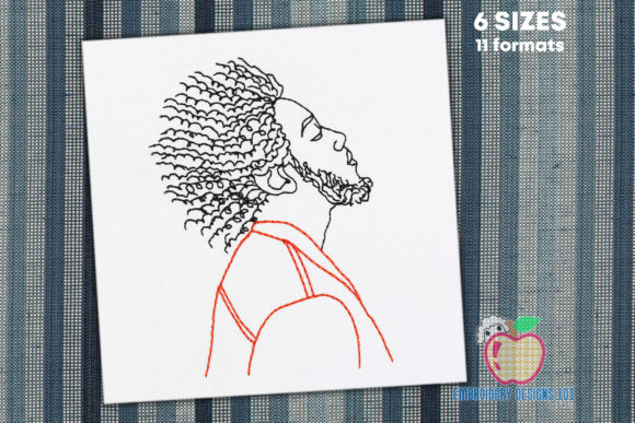 A Sketch of an African Man Design Review