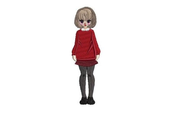 Anime-style Girl: A Designer's Review for Small Business Merch