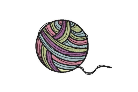 Ball of Yarn Embroidery Review for Boutique Apparel