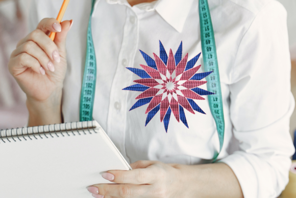 Blue Pink Mandala: A Designer's Review for Boutique Sweatshirts