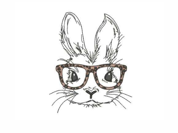 Bunny with Glasses Embroidery Review