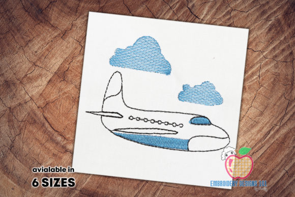 Cute Airplane in the Sky Review for Craft Fairs
