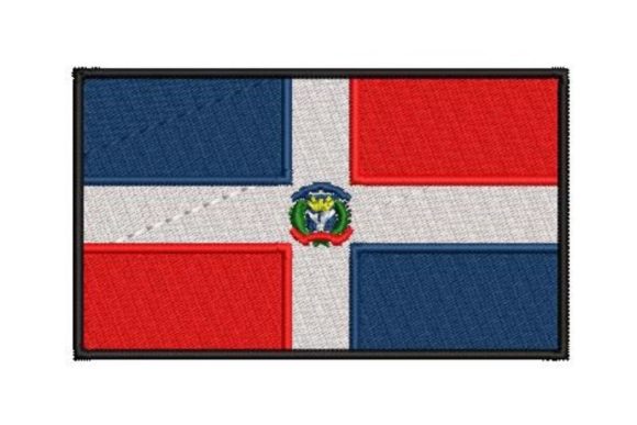 Dominican Republic Flag Embroidery Review
