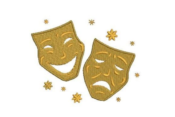 Golden Theater Masks: A Designer's Review for Boutique Sweatshirts