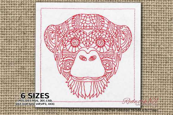 Mandala Stylized Monkey Face Review