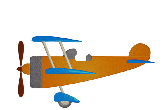 Retro Airplane Embroidery Design Review