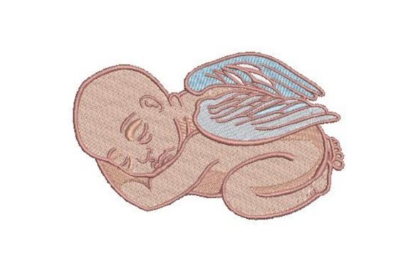 Sleeping Baby with Angel Wings Review